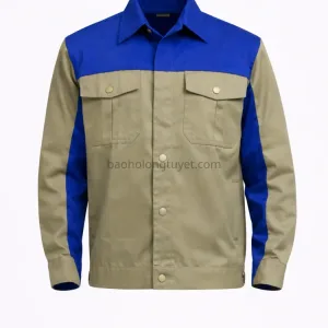 Quần áo bảo hộ lao động Evinz AV01 cho kỹ sư kỹ thuật, công nhân